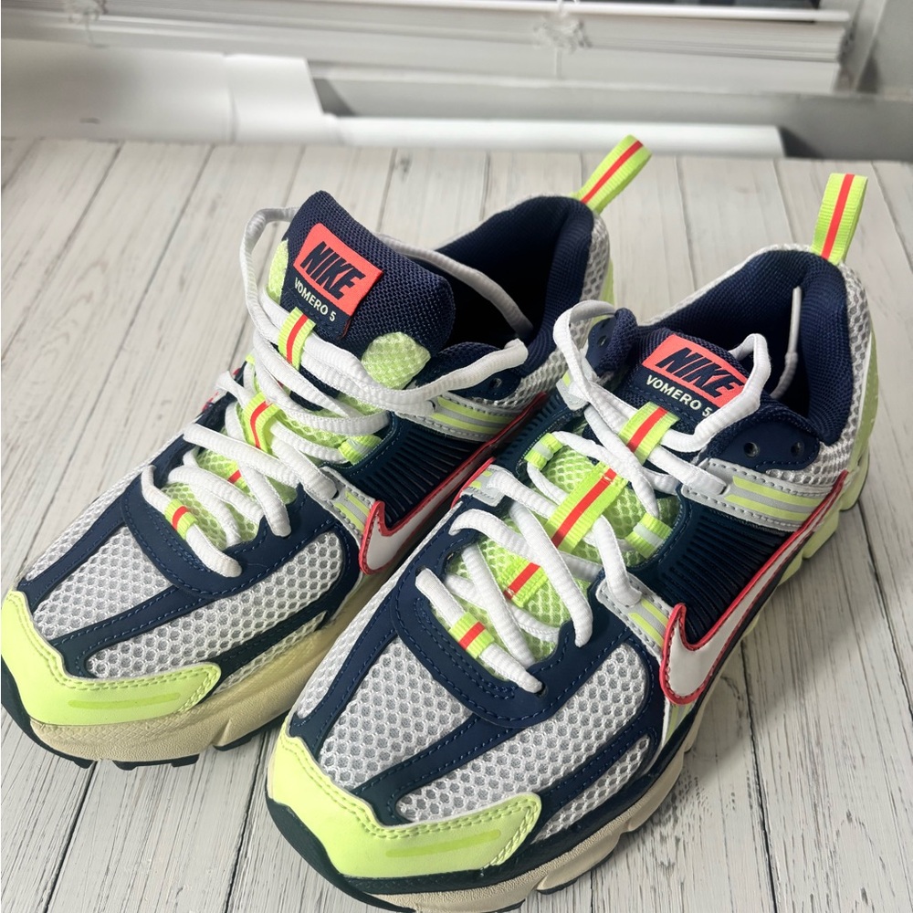 Nike Kids Sneakers Blue and Neon